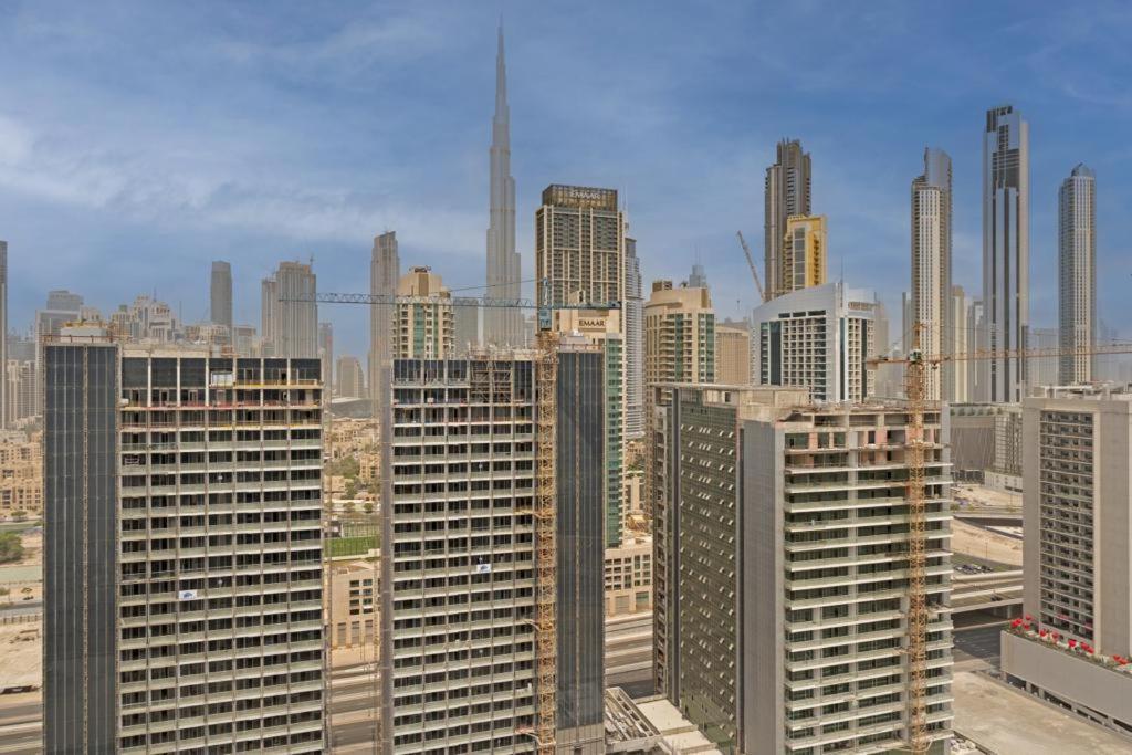 Apartament Brand New 1Br- Business Bay - Burj Khalifa View Dubaj Zewnętrze zdjęcie
