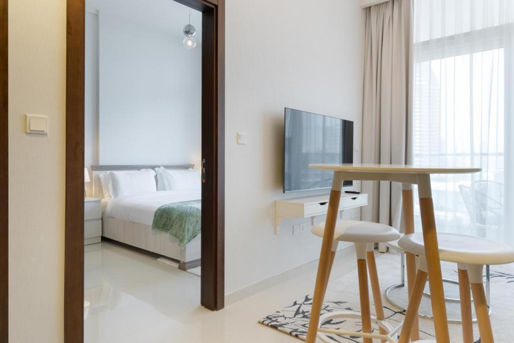 Apartament Brand New 1Br- Business Bay - Burj Khalifa View Dubaj Zewnętrze zdjęcie
