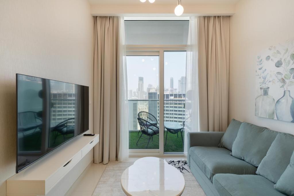 Apartament Brand New 1Br- Business Bay - Burj Khalifa View Dubaj Zewnętrze zdjęcie